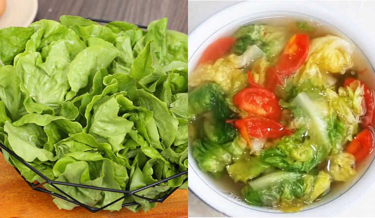 Dùng xà lách để nấu canh? Bạn đã thử chưa?