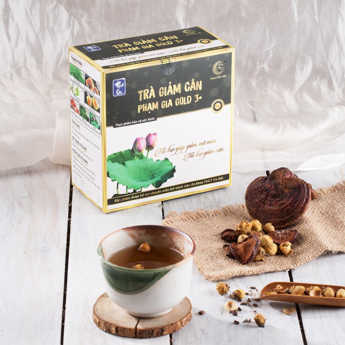 Trà Giảm Cân Phạm Gia Gold3+ giúp Giảm cân hiệu quả, An toàn