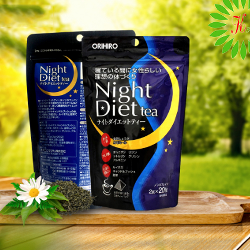 Trà Giảm Cân Orihiro Night Diet Tea Nhật Bản 2g X 20 Gói