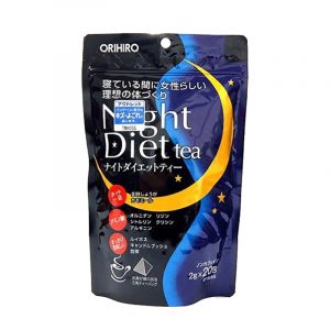 Review trà giảm cân Orihiro Night Diet Tea Nhật Bản